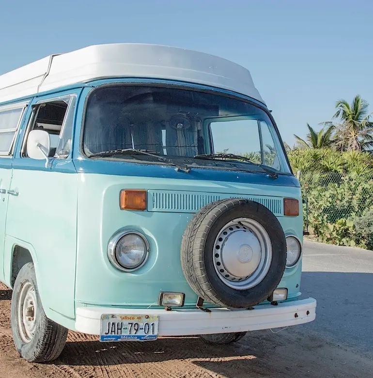 The Azulita, de kombi waarmee het allemaal begon